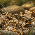 Mai- und Steinfliegenlarve – Nymphen aus dem Fließgewässer